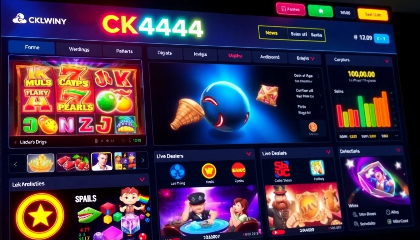 Screenshot showing the ck4444 com login page on a sleek device for seamless gaming access and account management, highlighting ease of login and user interface.